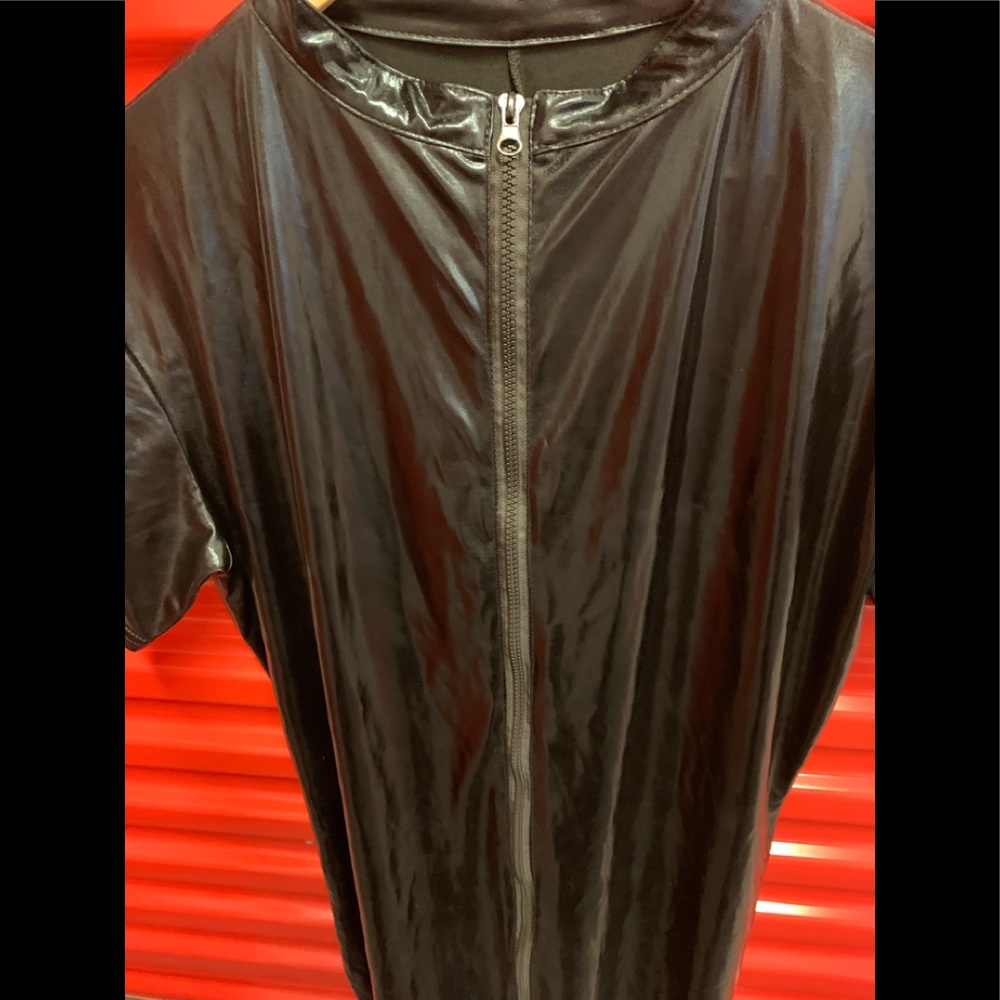 New Latex style one Piece  suit unisex